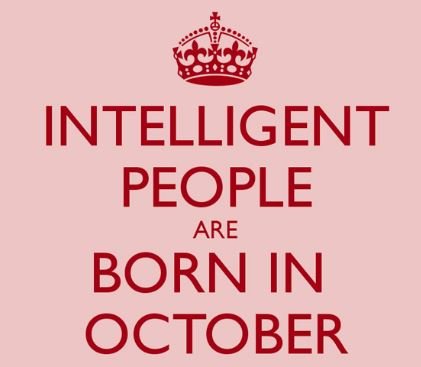 people born in the month